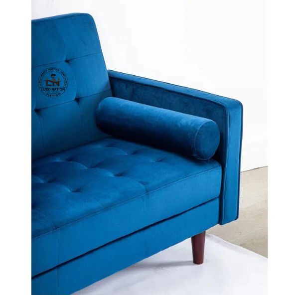 Premium Velvet L-Shaped Sectional Sofa for Elegant Living